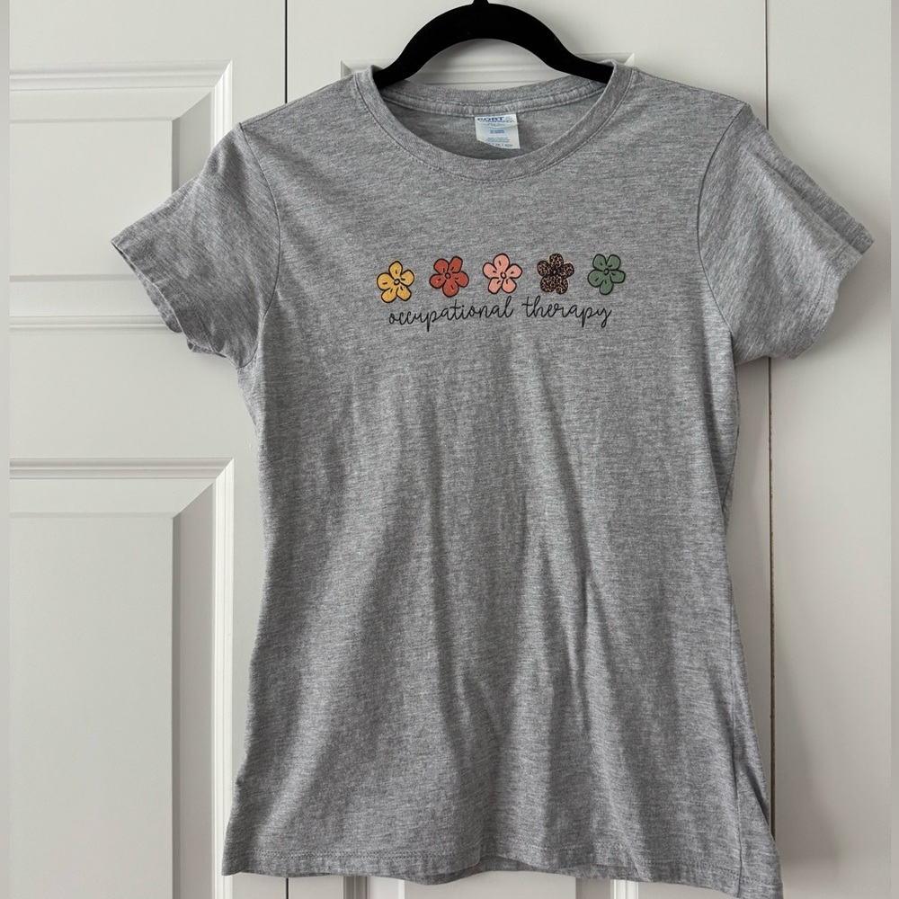 Occupational Therapy Port & Company Gray T-Shirt